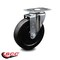 Service Caster 5 Inch Soft Rubber Wheel Swivel Top Plate Caster SCC-20S514-SRS - alternate 3